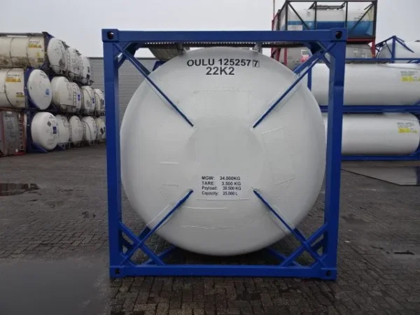 20′ ISO tank container, chemical - Image 5