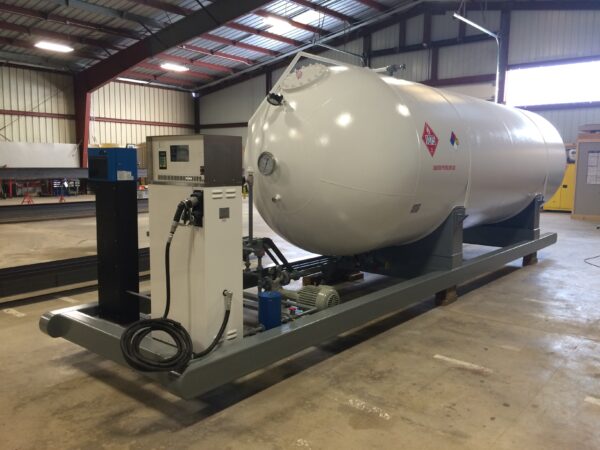 Used 30,000 Gallon Skid Propane Tank – ASME NGL & LPG Storage Bullet - Image 5