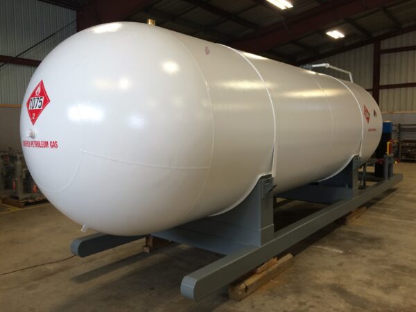 Used 30,000 Gallon Skid Propane Tank – ASME NGL & LPG Storage Bullet - Image 8