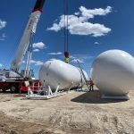 30000 Gallon Skid Propane Tanks for sale